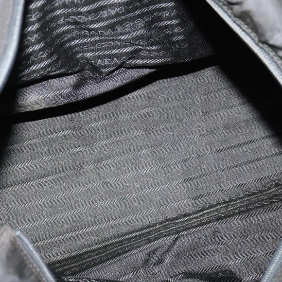 PRADA Tote Bag Nylon Black Auth - Picture 13 of 16